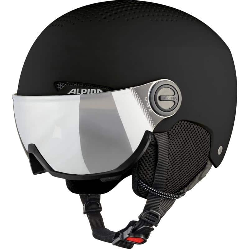 Kask narciarski ALPINA ARBER VISOR Q LITE BLACK 58-61 — zdjęcie 1 z 3