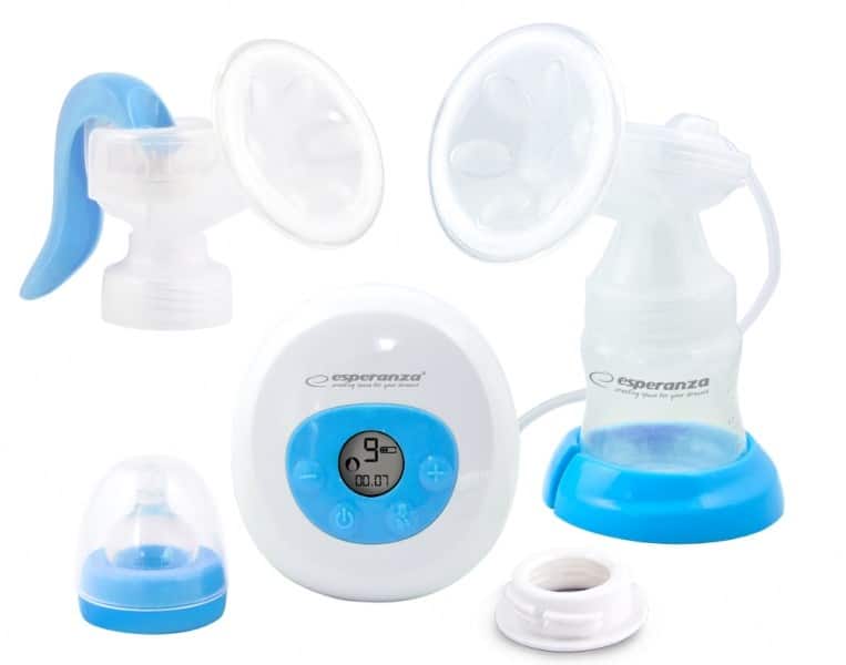 Laktator elektryczny/ręczny Esperanza GEMELOS ECM003B (150 ml) — zdjęcie 1 z 8