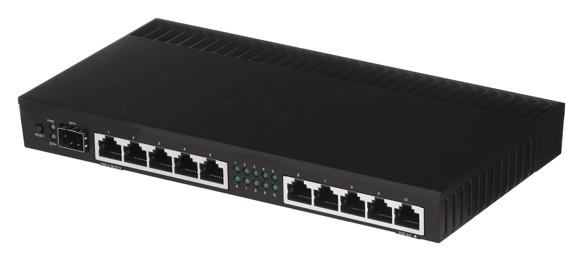 Router Mikrotik RB4011iGS+RM Total Ethernet  Ports:11; Architecture:ARM 32bit; CPU core:4 — zdjęcie 1 z 6