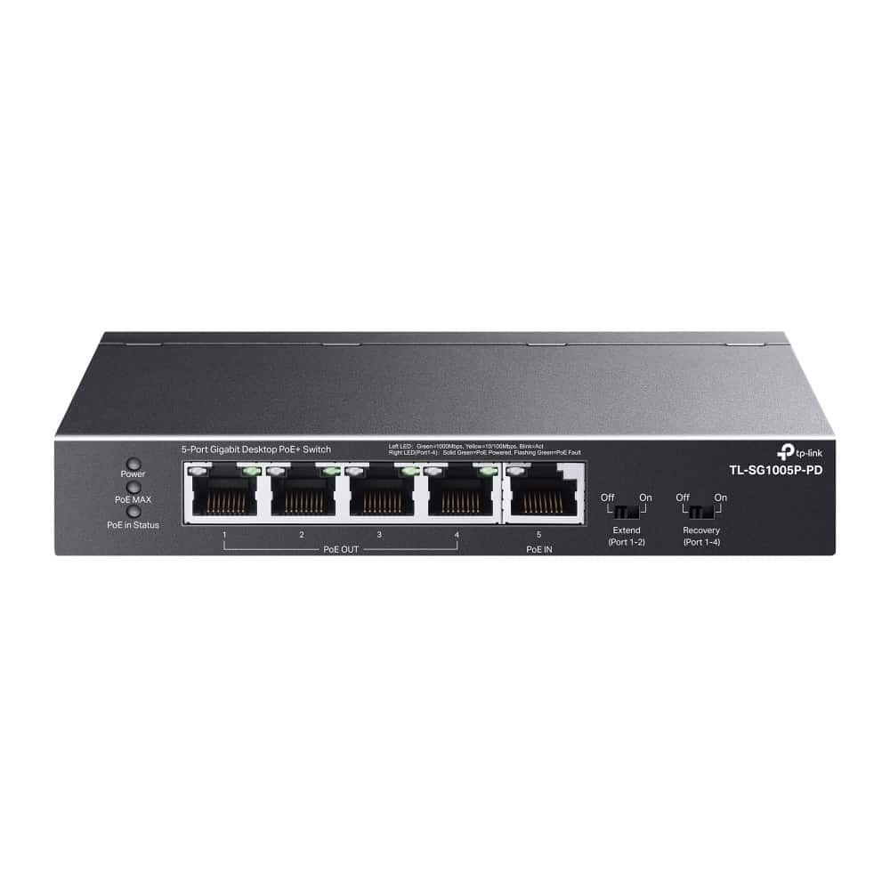 Switch TP-LINK TL-SG1005P-PD — zdjęcie 1 z 6