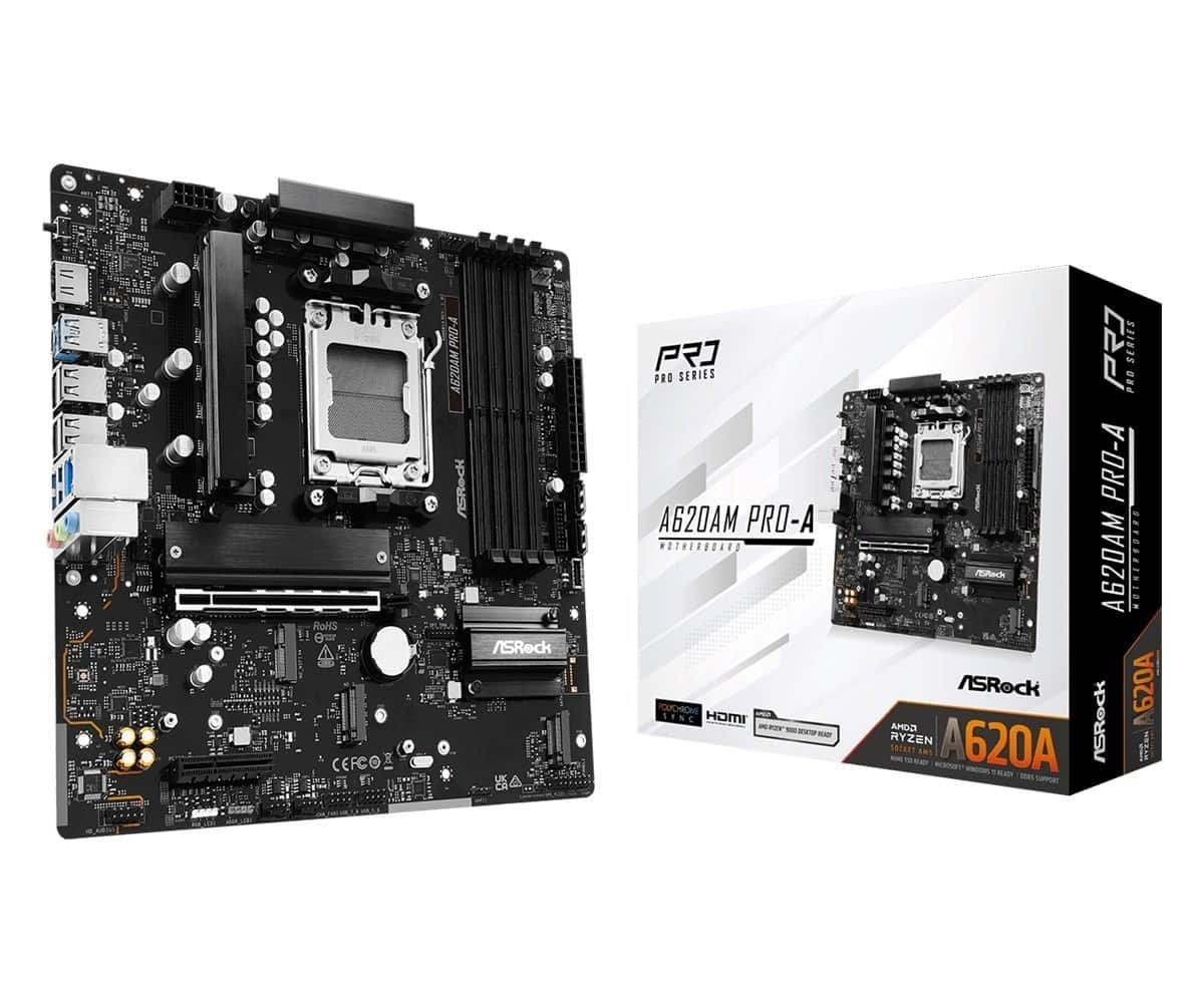 Płyta główna Asrock A620AM PRO-A Socket AM5 — zdjęcie 1 z 4