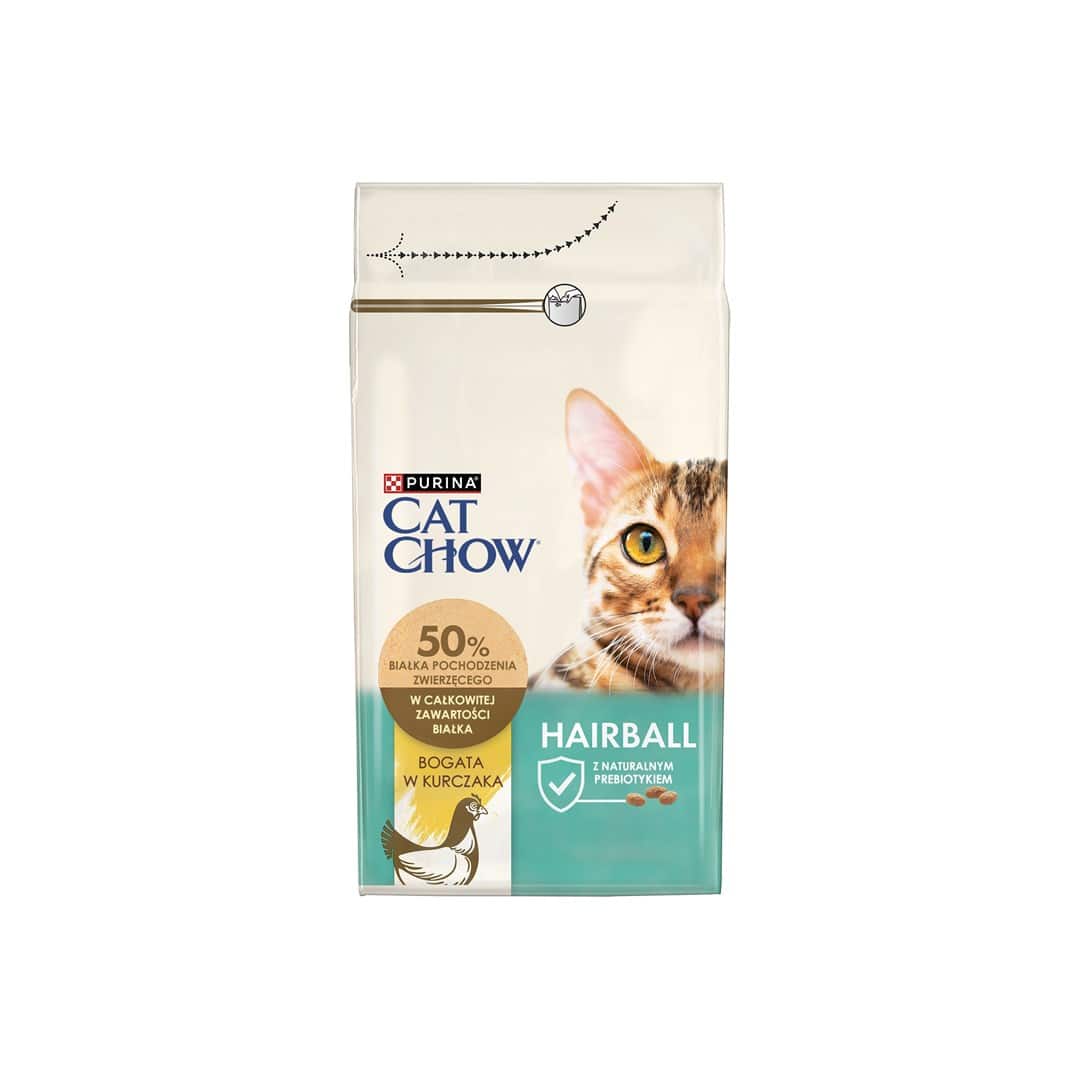 PURINA CAT CHOW Special Care Hairball Control - sucha karma dla kota - 1,5 kg — zdjęcie 1 z 8