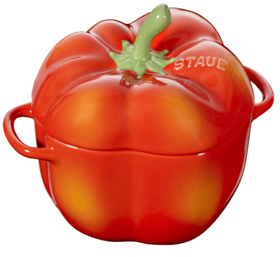 Mini Cocotte okrągły papryka STAUB 40500-325-0 - czerwony 470 ml — zdjęcie 1 z 8
