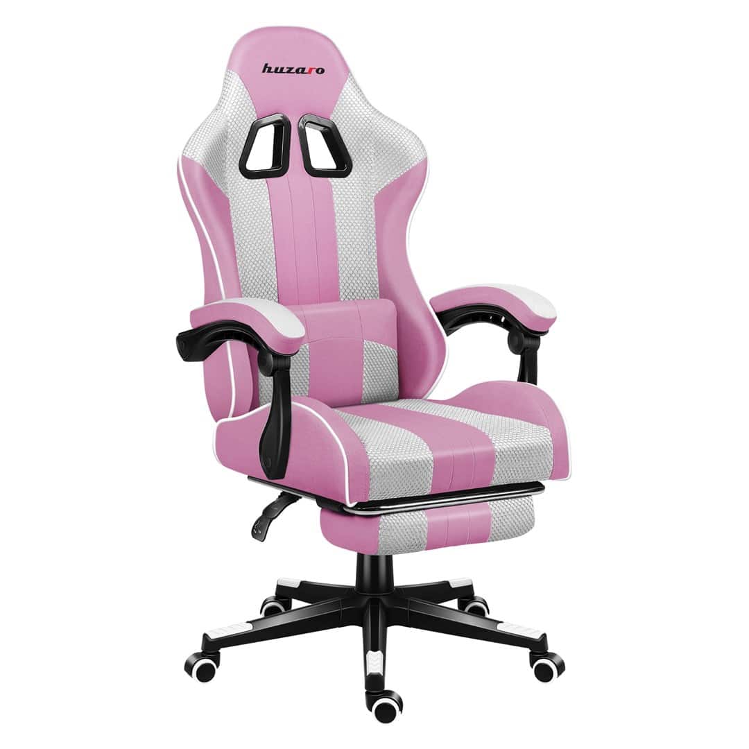Fotel gamingowy Huzaro Force 4.7 Pink Mesh — zdjęcie 1 z 3