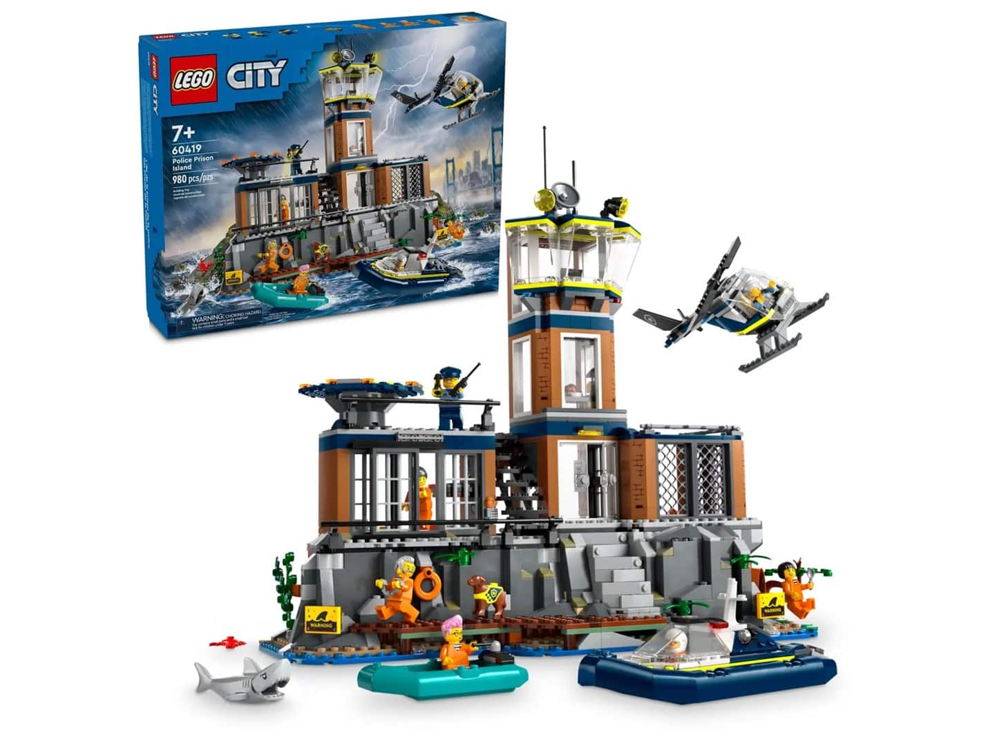 LEGO City 60419 - Policja z Wiêziennej Wyspy — zdjęcie 1 z 8