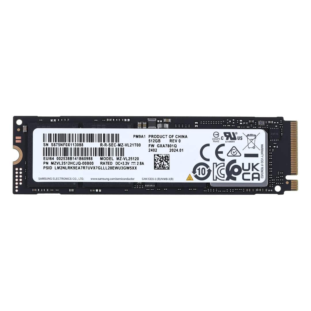 Dysk SSD Samsung PM9A1 512GB M.2 2280 — zdjęcie 1 z 2