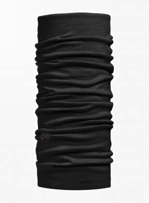 Chusta wielofunkcyjna Buff Merino Lightweight, solid black — zdjęcie 1 z 2