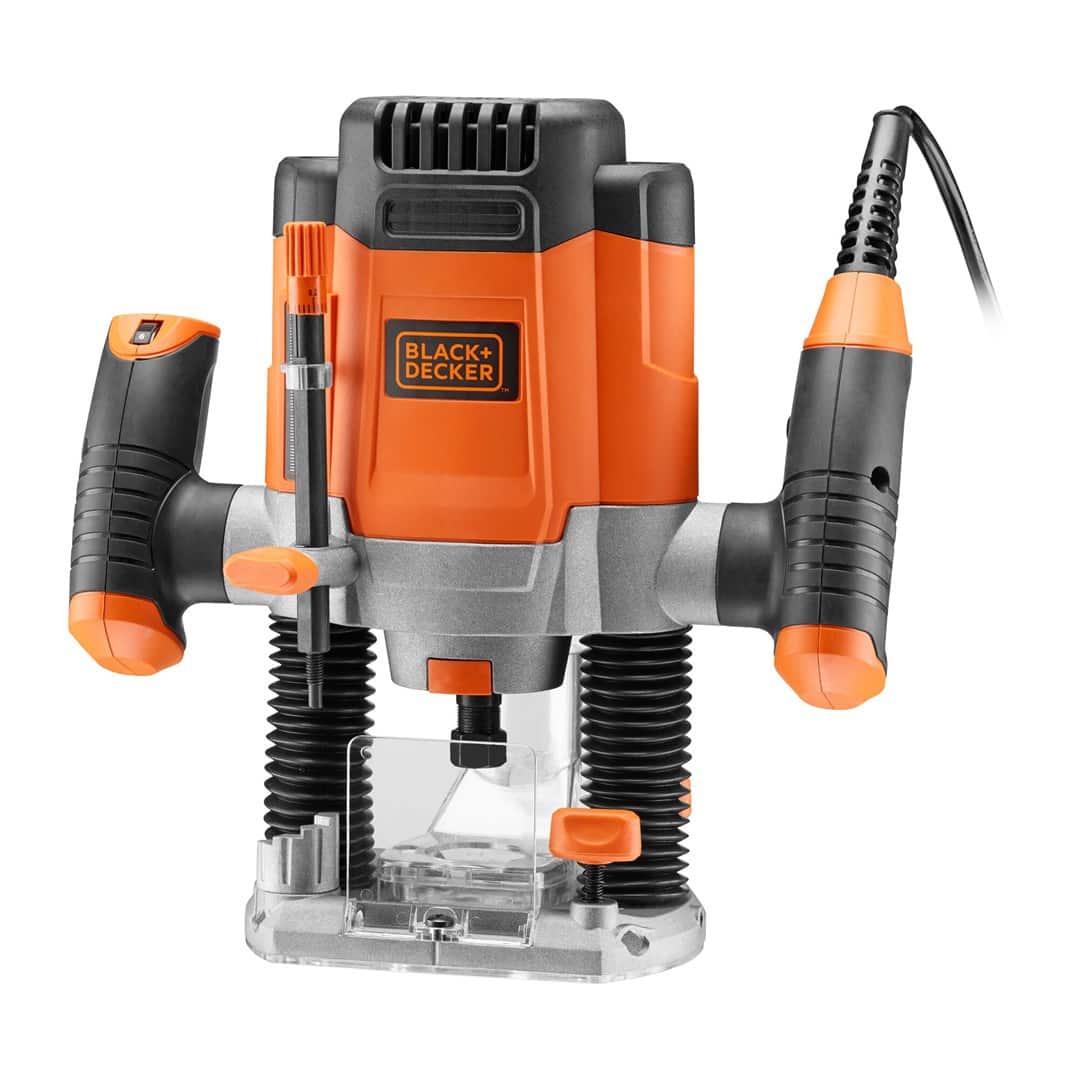 Frezarka KW1200EKA-QS BDE 1200W Szara, Pomarańczowa, Czarna — zdjęcie 1 z 7
