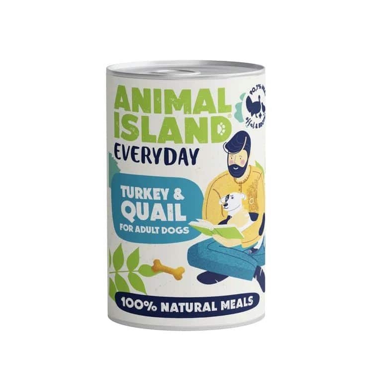 ANIMAL ISLAND Indyk i przepiórka - 400g
