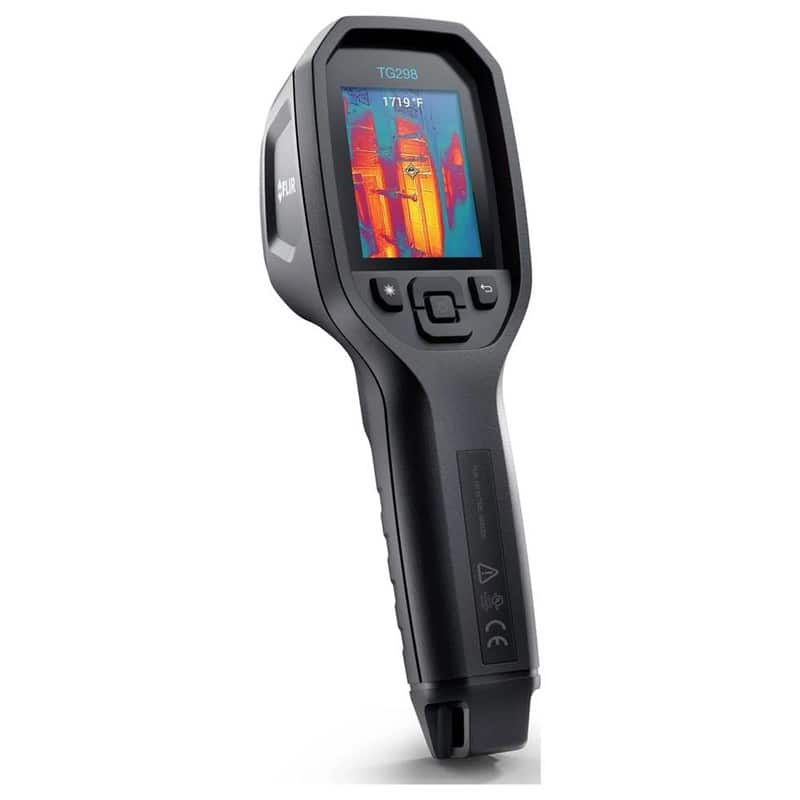 FLIR KAMERA TERMOWIZYJNA WYSOKOTEMPERATUROWA 160X120 MSX SUPER RESOLUTION 320X240, -25°C DO 1080°C LASER TG298 — zdjęcie 1 z 6