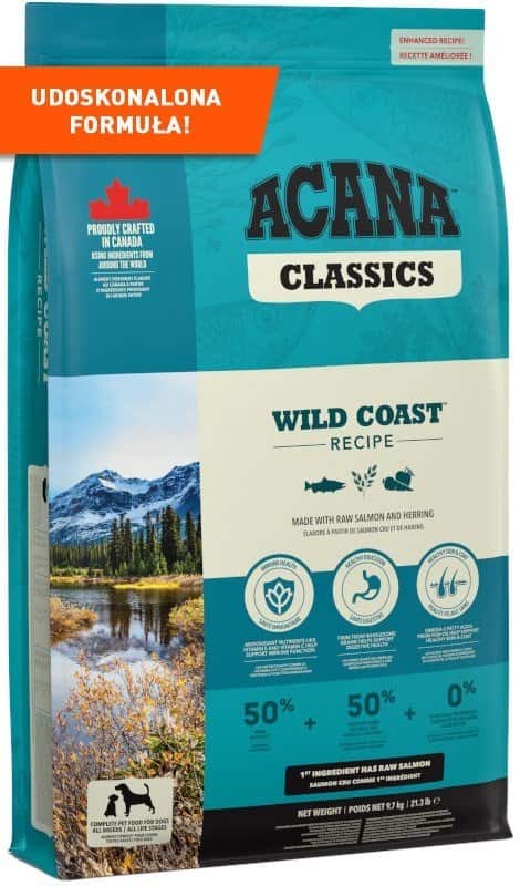 ACANA Classics Wild Coast - sucha karma 9,7 kg
