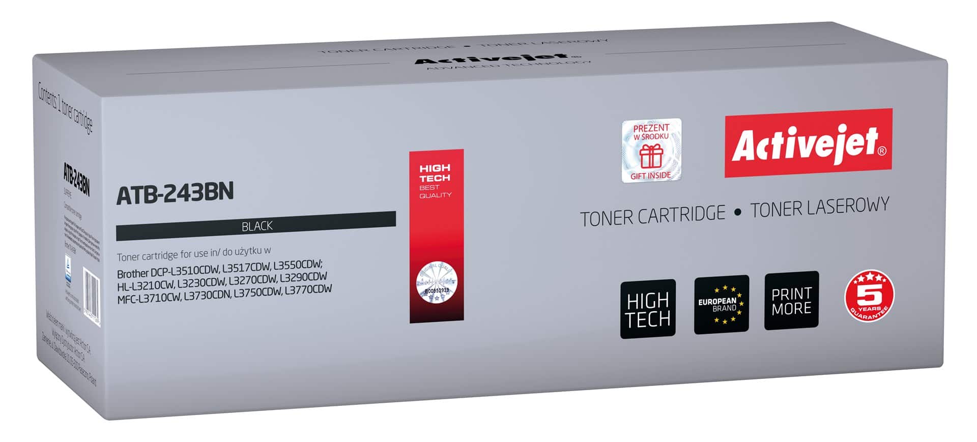 Activejet ATB-243BN Toner Zamiennik Brother — zdjęcie 1 z 2