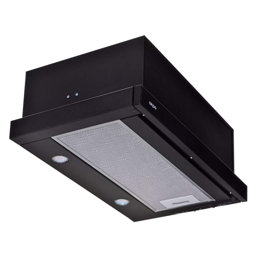 Okap teleskopowy AKPO WK-7 LIGHT ECO 50 CZARNY (podszafkowy) — zdjęcie 1 z 7