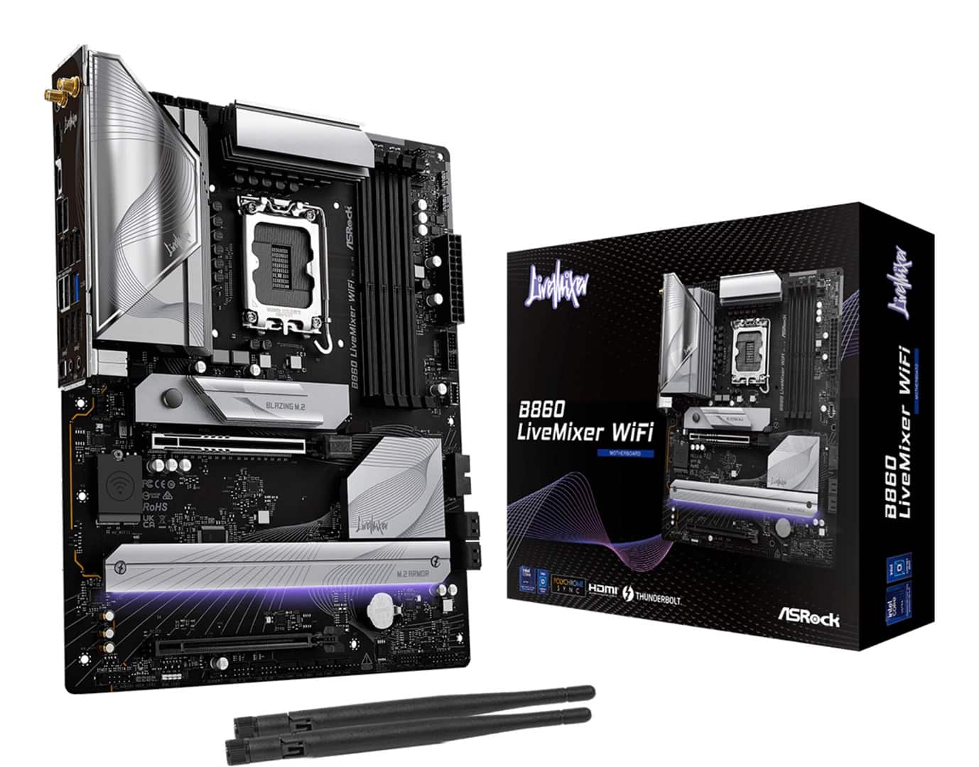 Płyta główna Asrock B860 LIVEMIXER WIFI — zdjęcie 1 z 6