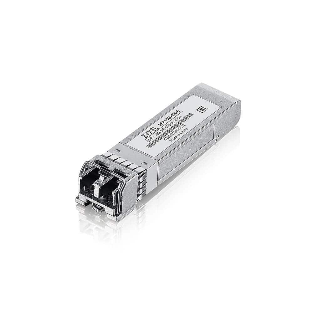 Wkładka SFP+ Zyxel SFP10G-SR-E 10 pack 10G Duplex LC MM 300m 850nm DDMI — zdjęcie 1 z 2