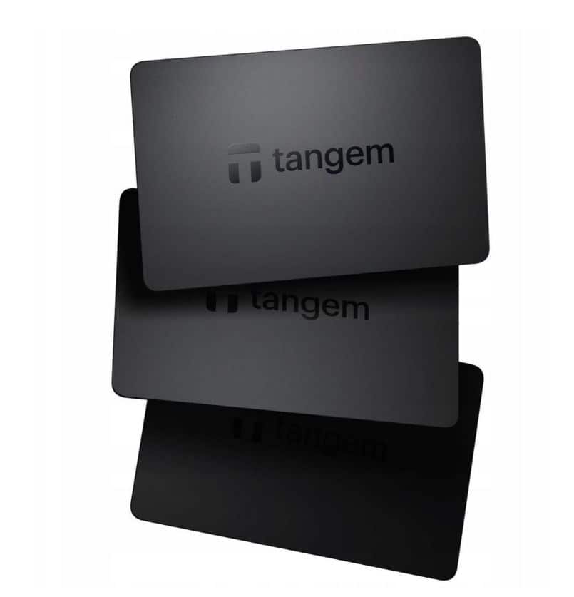 Portfel kryptowalutowy Tangem Wallet - 3 karty — zdjęcie 1 z 6