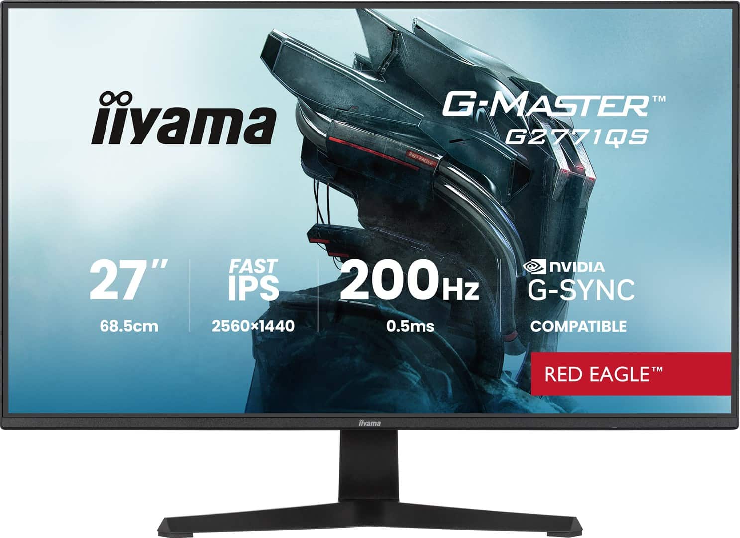 MONITOR IIYAMA LED Fast IPS 27" G2771QS-B1 Red Eagle 240Hz — zdjęcie 1 z 8