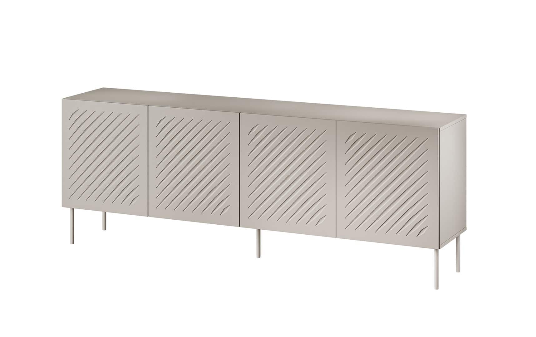 Komoda SIENA 200x40x75 kaszmir mat — zdjęcie 1 z 4