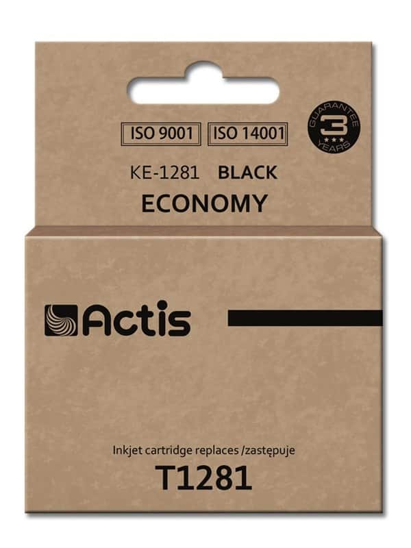 Actis KE-1281 Tusz, Zamiennik Epson T1281, 15ml, Czarny