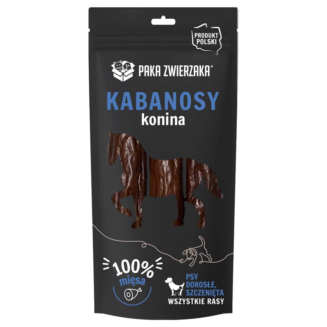Paka Zwierzaka kabanosy koń 3szt (80g)