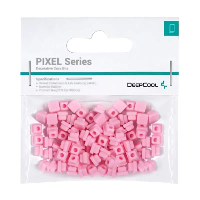 Gumowe Końcówki DeepCool PIXEL PK Różowy