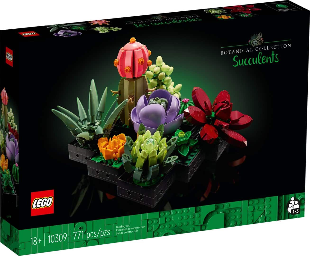 LEGO Botanical Collection 10309 - Sukulenty — zdjęcie 1 z 6