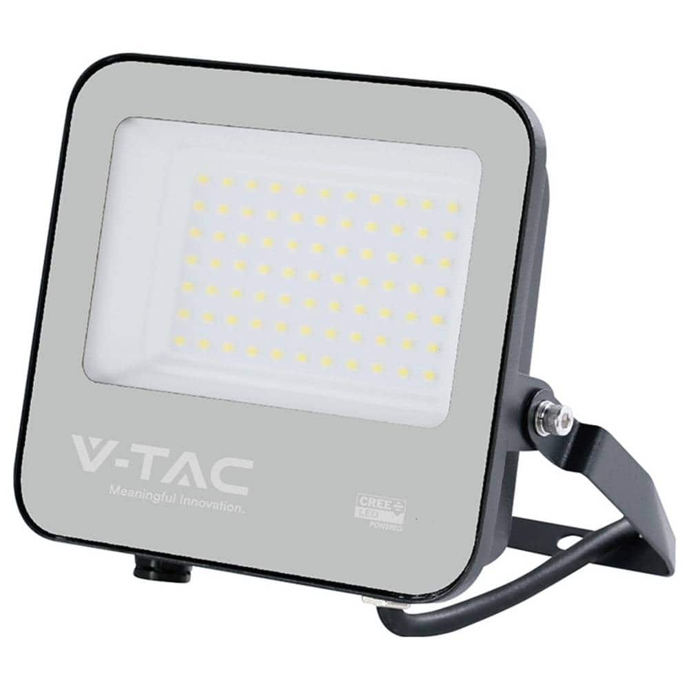 Projektor LED V-TAC CREE CHIP 50W 135lm/W czarna obudowa IP65 VT-4455 4000K 6750lm 6 lat gwarancji — zdjęcie 1 z 3
