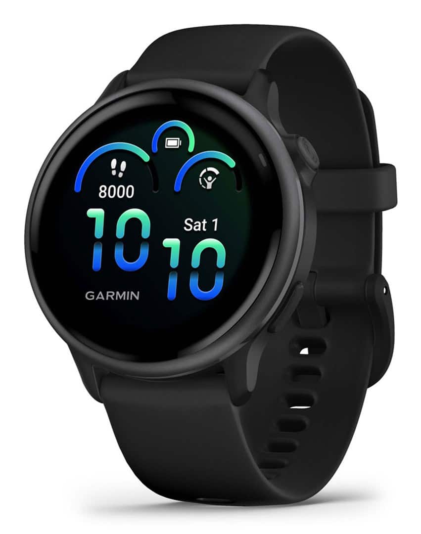 Zegarek sportowy Garmin Vivoactive 6 AMOLED 42mm Black Slate\Czarny — zdjęcie 1 z 8