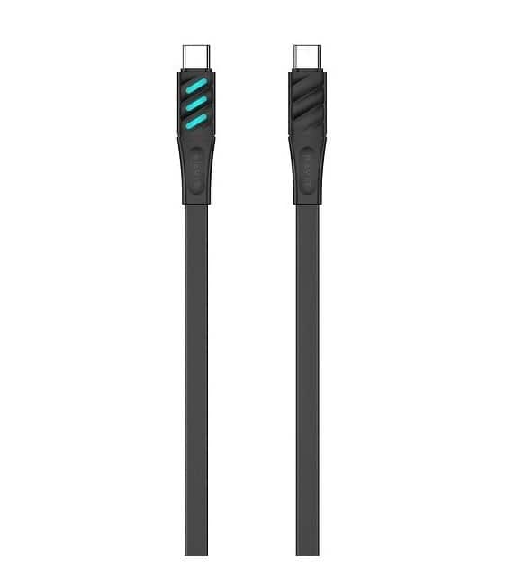 Kabel do ładowania Havit Typ C CB6254 (czarny) — zdjęcie 1 z 2