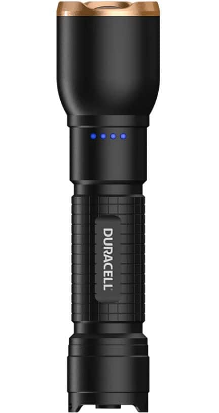 Latarka Duracell DF1500R Czarna — zdjęcie 1 z 6