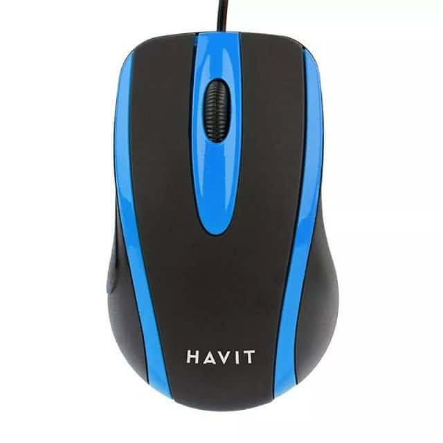 Mysz uniwersalna Havit HV-MS753 czarny/niebieski — zdjęcie 1 z 4