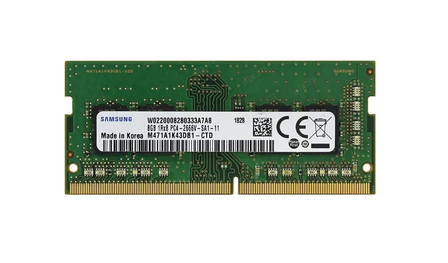 Samsung SO-DIMM 8GB DDR4 2666MHz