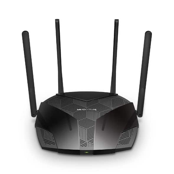 Router Mercusys MR80X - Czarny, Diody LED — zdjęcie 1 z 5