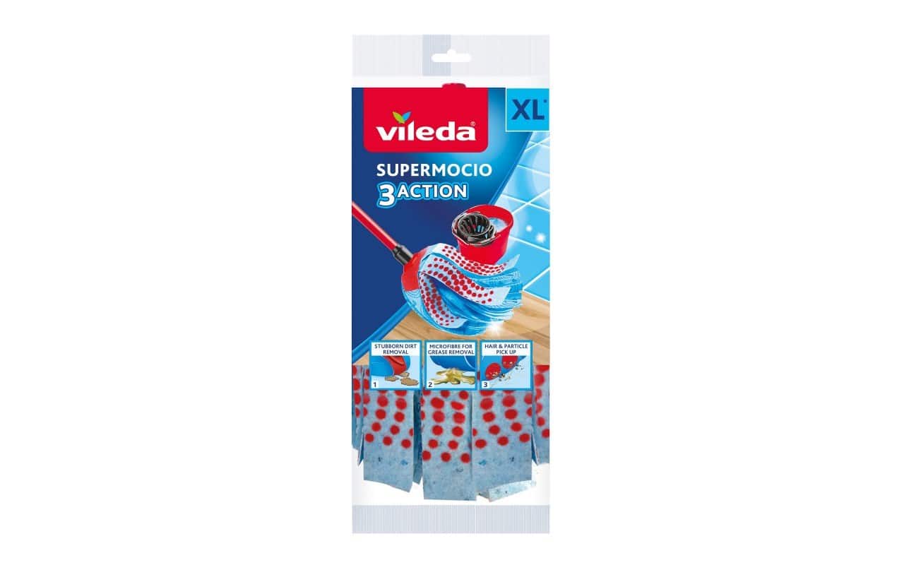 Wkład do mopa Vileda 3Action Velour XL — zdjęcie 1 z 8