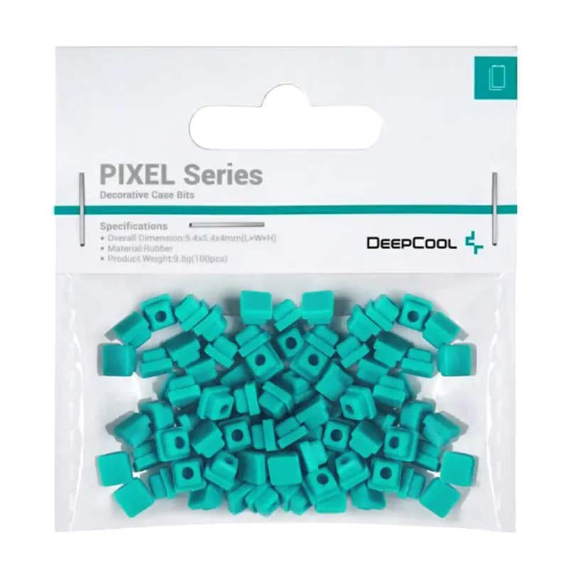 Gumowe Końcłówki DeepCool PIXEL GB Zielone