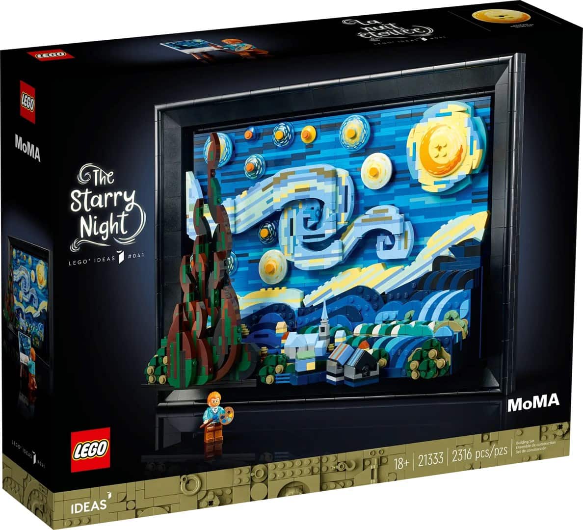LEGO Ideas 21333 - Gwiaździsta noc van Gogha — zdjęcie 1 z 8