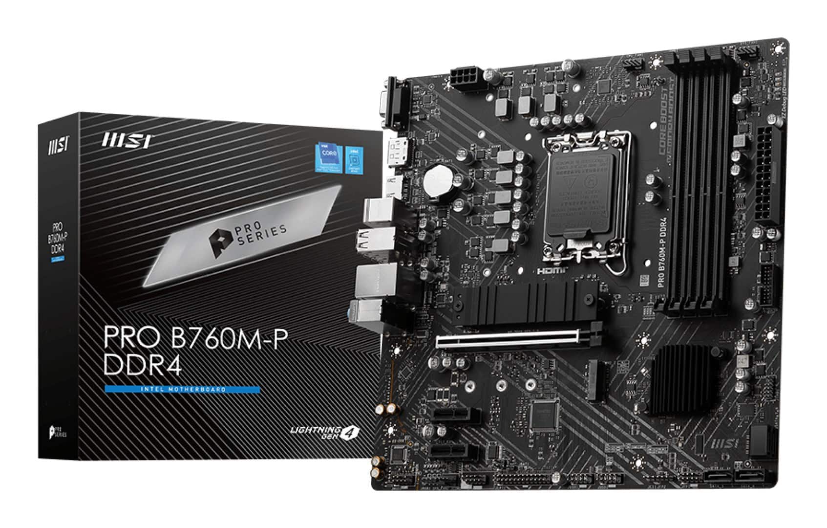 Płyta główna MSI PRO B760M-P DDR4 LGA 1700 — zdjęcie 1 z 5