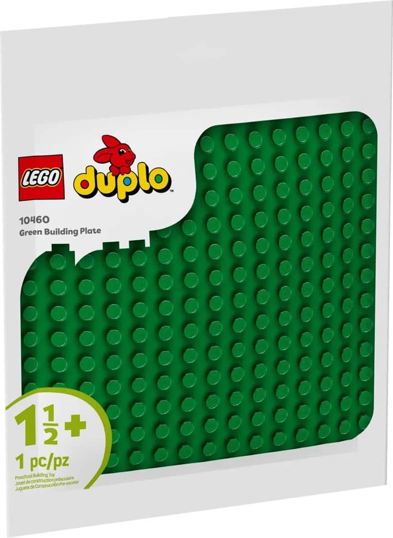 LEGO Duplo 10460 - Zielona płytka konstrukcyjna — zdjęcie 1 z 6