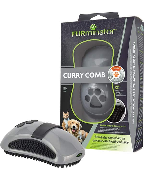 FURMINATOR Curry Comb - szczotka gumowa — zdjęcie 1 z 5