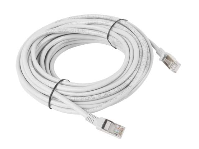 Kabel Lanberg PCF5-10CC-1000-S, 10m, szary — zdjęcie 1 z 2