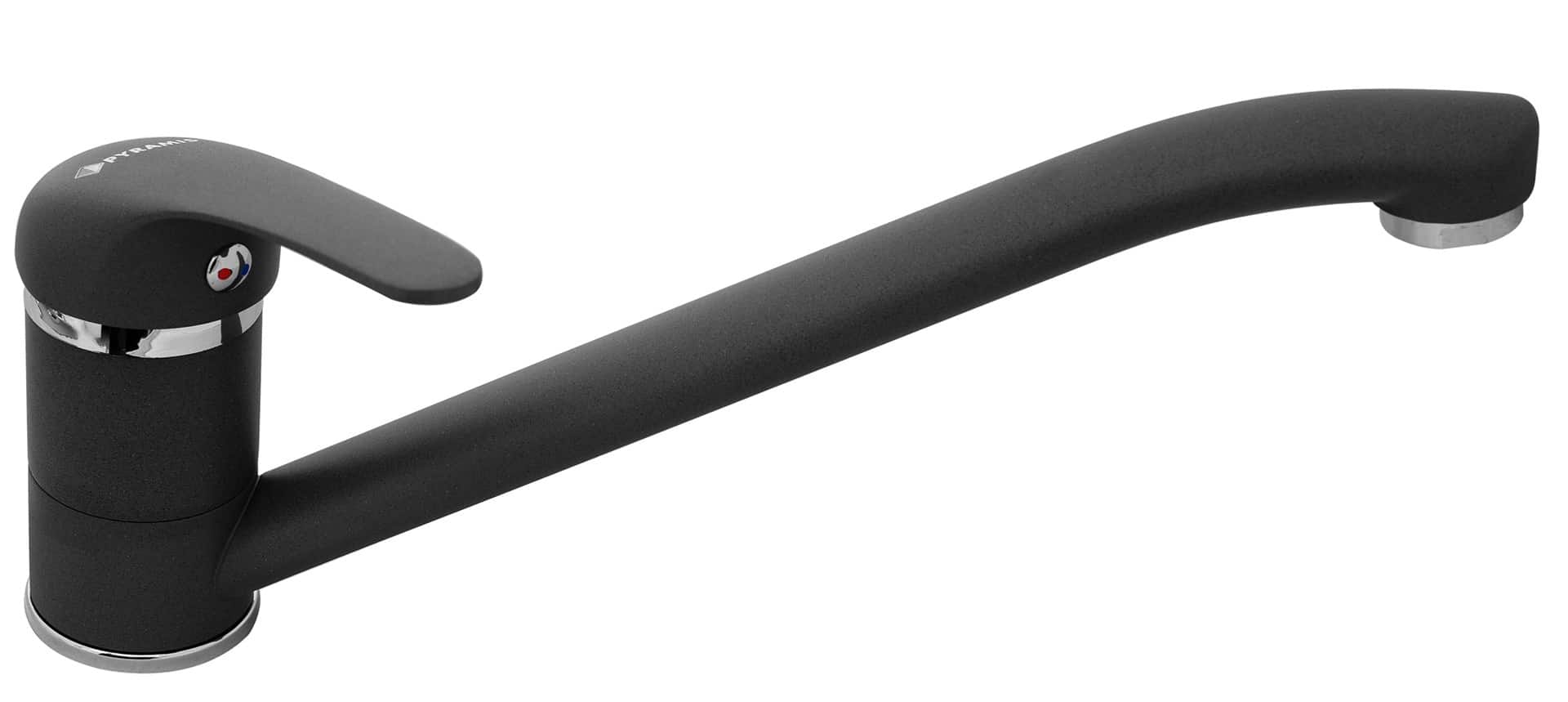 Bateria PYRAMIS ASALIA granit szary beton 090921301 kuchenna szara — zdjęcie 1 z 3