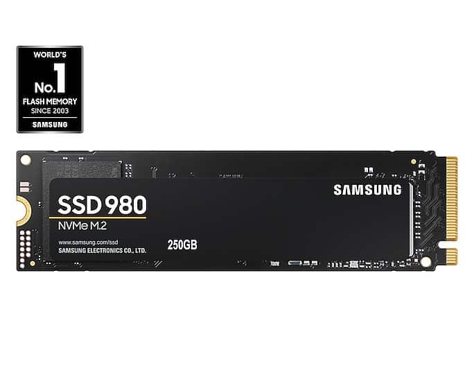 Dysk SSD Samsung 980 250 GB M.2 NVMe — zdjęcie 1 z 4