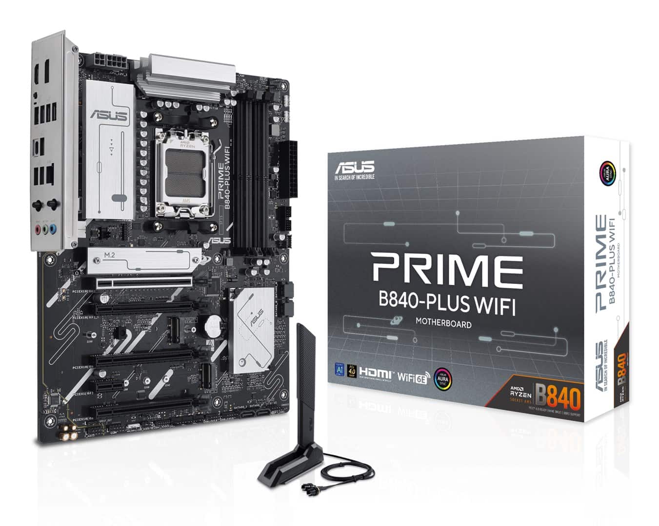 Płyta główna ASUS PRIME B840-PLUS WIFI Socket AM5 — zdjęcie 1 z 7