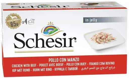 SCHESIR Adult M-Pack Filety z kurczaka z wołowiną 4x85g — zdjęcie 1 z 2