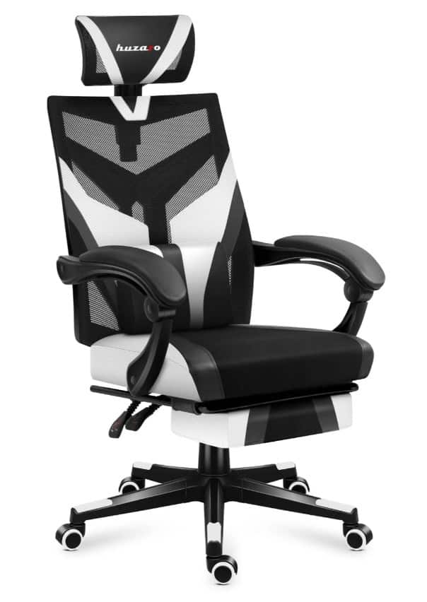 Fotel gamingowy Huzaro Combat 5.0 White — zdjęcie 1 z 8