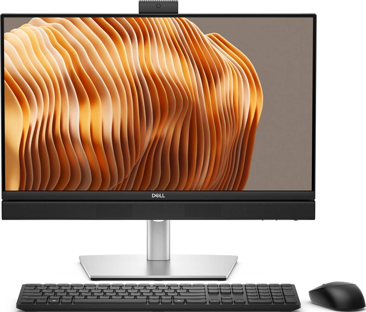 Dell Pro 24 All-in-One Plus QB24250 Ultra 7 265 23.81"FHD IPS 100hz 250nits 16GB DDR5 5600 SSD512 Intel Graphics  FHD Cam Mic WLAN+BT WirelessKb&Mouse W11Pro 3Y ProSupport — zdjęcie 1 z 4