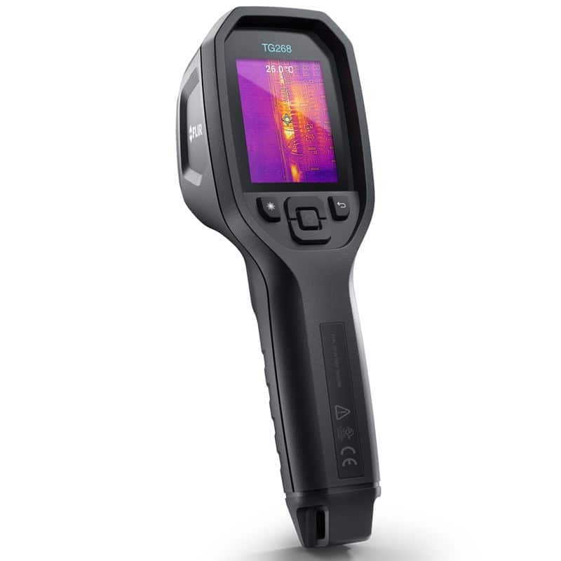 FLIR KAMERA TERMOWIZYJNA PUNKTOWA 160X120 MSX SUPER RESOLUTION 320X240, -25°C DO 400°C LASER TG268 — zdjęcie 1 z 7