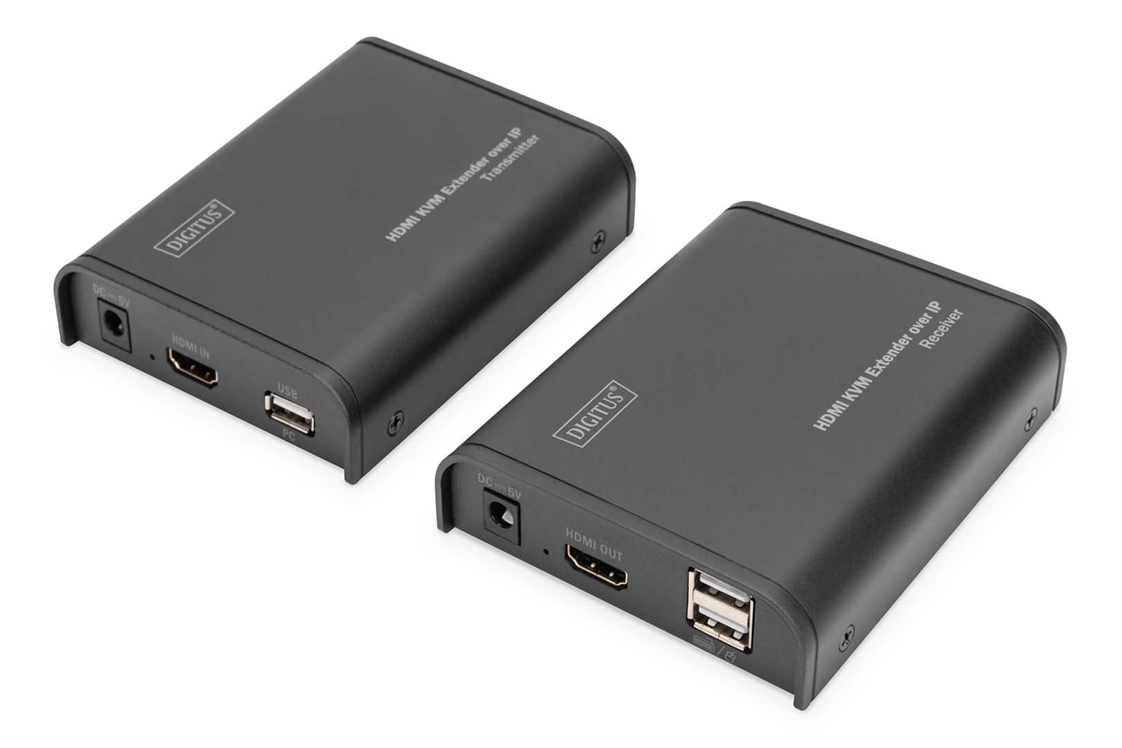 DIGITUS PRZEDŁUŻACZ KVM HDMI+USB 120M 1080P FHD — zdjęcie 1 z 3