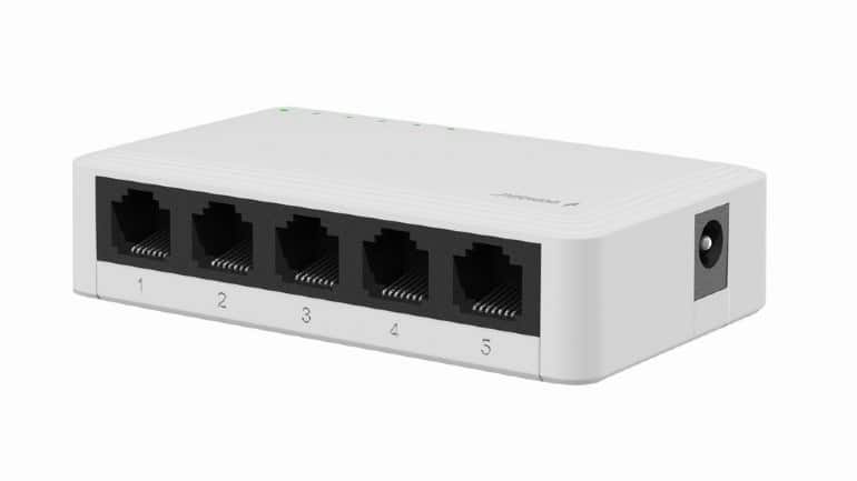 GEMBIRD SWITCH DESKTOP GIGABIT LAN (5X 10/100/1000MBPS) BIAŁY — zdjęcie 1 z 6