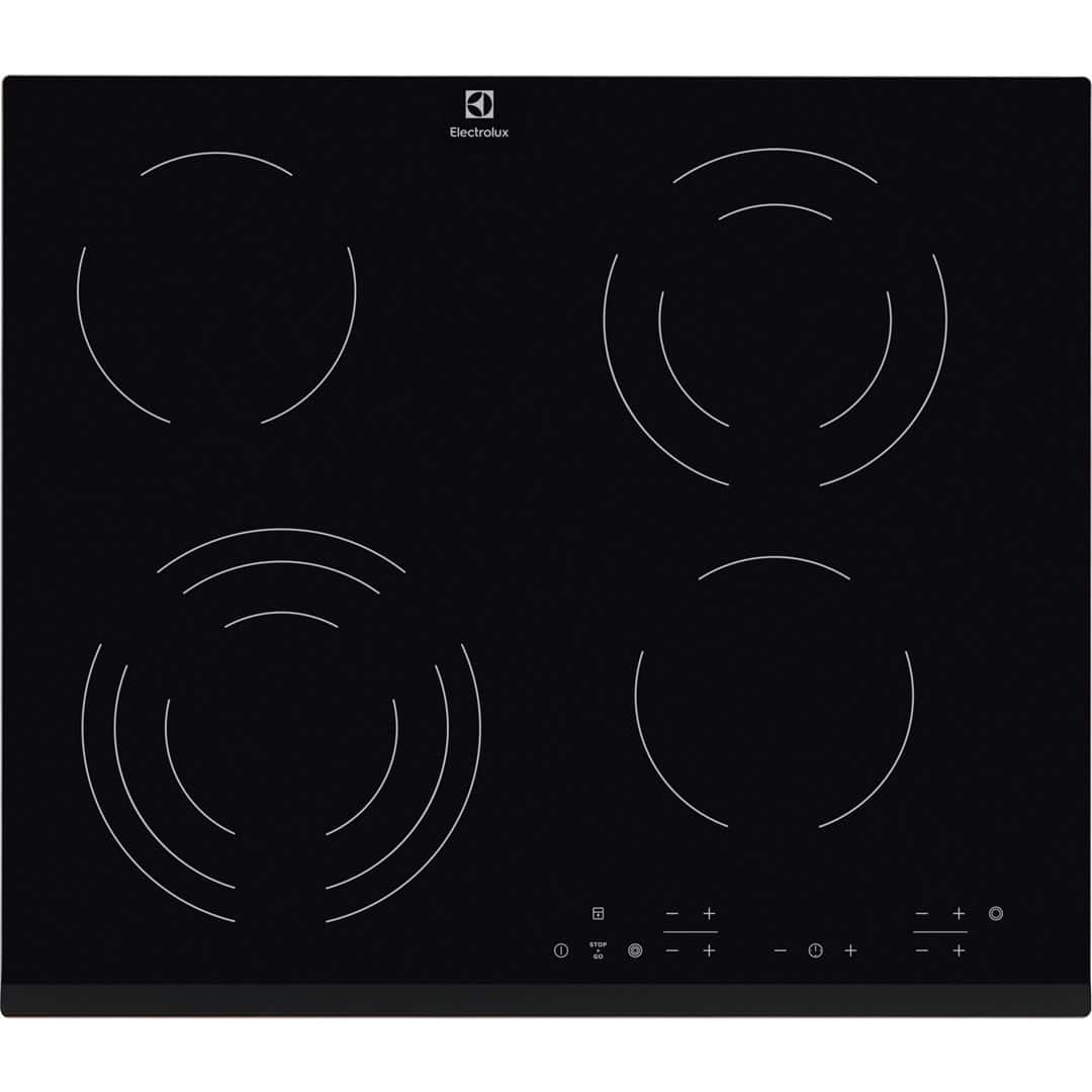 Płyta ceramiczna Electrolux EHF 6343FOK (4 pola grzejne; kolor czarny) — zdjęcie 1 z 8